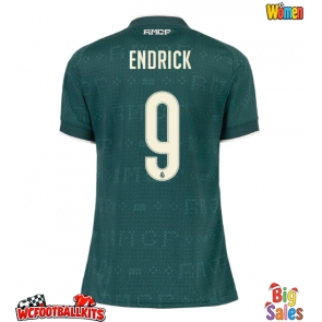 Real Madrid Endrick #9 Replica Away Stadium Shirt for Women 2026-27 Short Sleeve